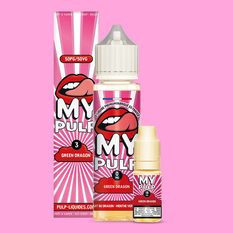 Pack Green Dragon My Pulp 60 mL en 3 mg/mL