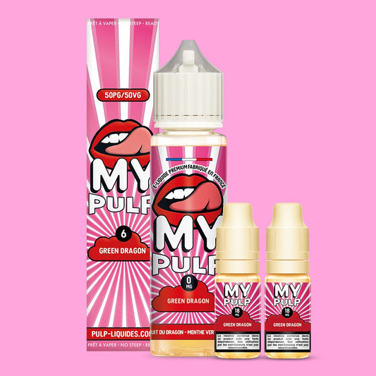 Pack Green Dragon My Pulp 60 mL en 6 mg/mL