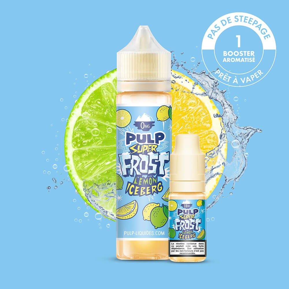 Pack Lemon Iceberg PULP Super Frost 60 mL en 3 mg/mL