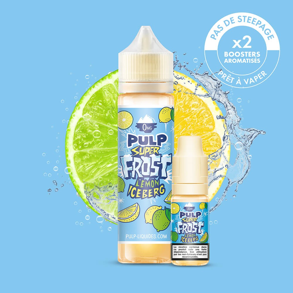 Pack Lemon Iceberg PULP Super Frost 60 mL en 6 mg/mL