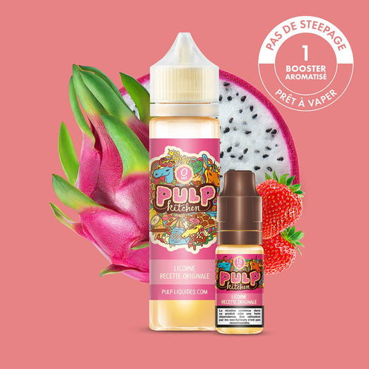 Pack Licorne Recette Originale PULP Kitchen 60 mL en 3 mg/mL