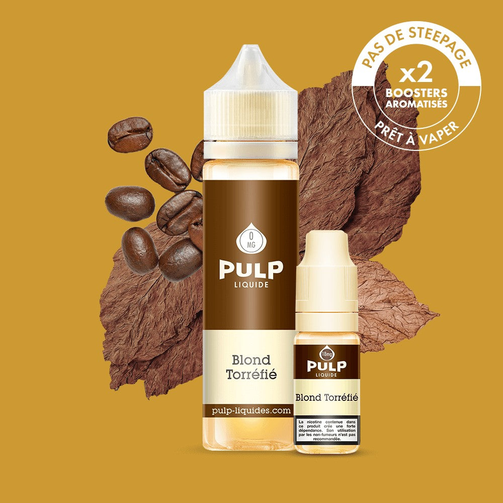 Pack Blond Torréfié PULP 60 mL en 6 mg/mL