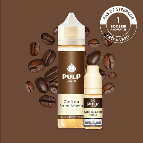 Pack Café du Saint Amour PULP 60 mL en 3 mg/mL