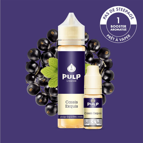 Pack Cassis Exquis PULP 60 mL en 3 mg/mL