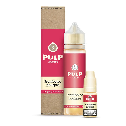 Pack Framboise Pourpre PULP 60 mL en 3 mg/mL