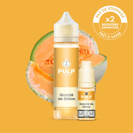 Pack Granité de Melon PULP 60 mL en 6 mg/mL