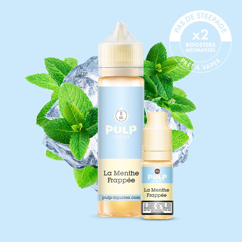Pack La Menthe Frappée PULP 60 mL en 6 mg/mL