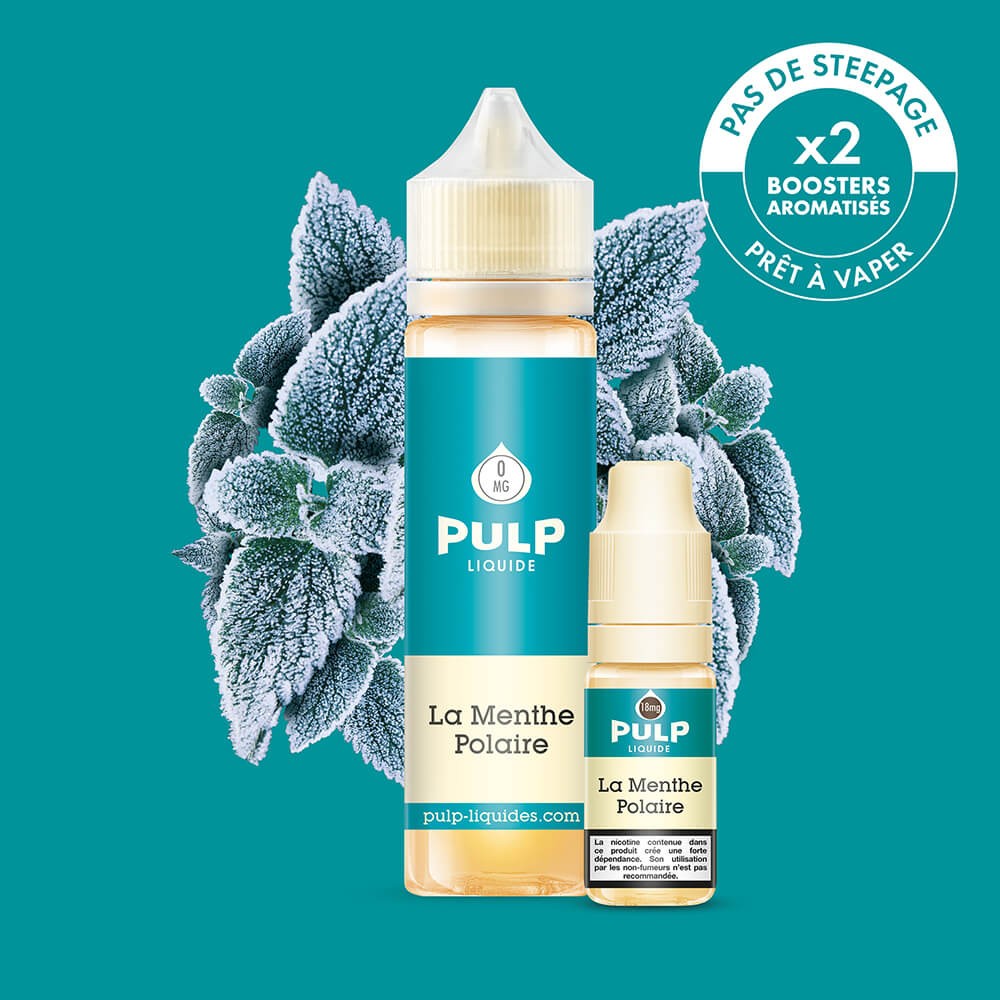 Pack La Menthe Polaire PULP 60 mL en 6 mg/mL
