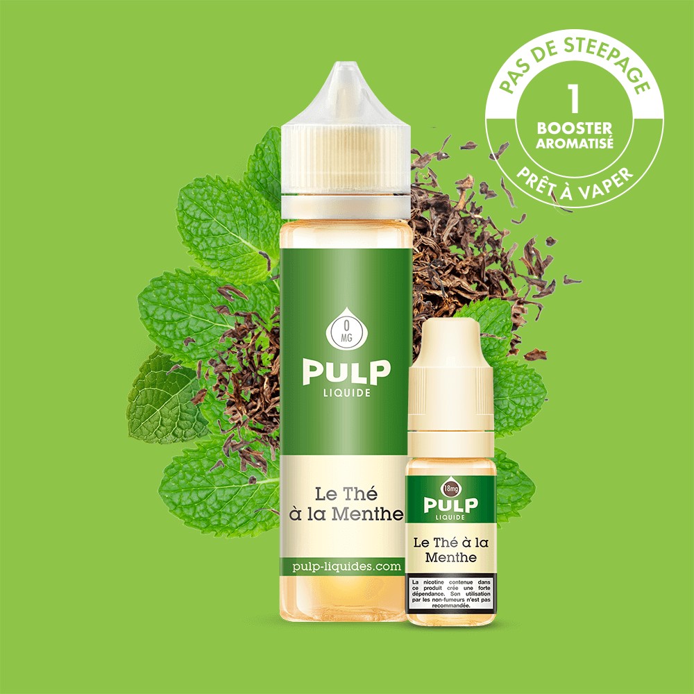 Pack Le Thé à la Menthe PULP 60 mL en 3 mg/mL