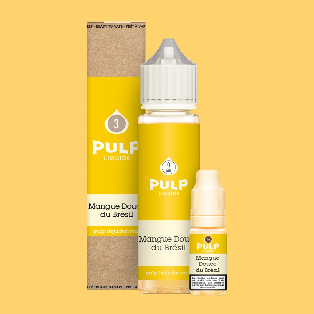 Pack Mangue Douce du Brésil PULP 60 mL en 3 mg/mL