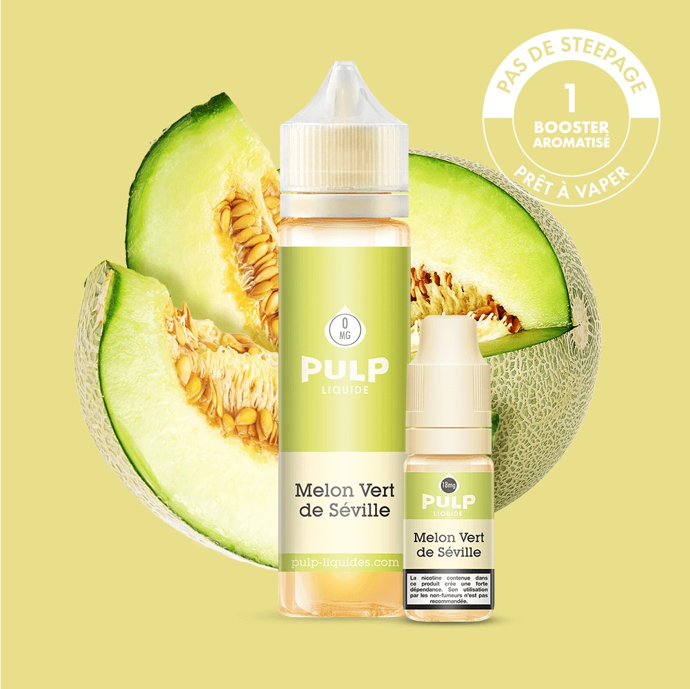 Pack Melon Vert de Séville PULP 60 mL en 3 mg/mL