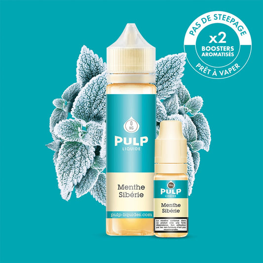 Pack Menthe Sibérie PULP 60 mL en 6 mg/mL