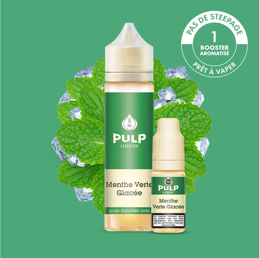 Pack Menthe Verte Glacée PULP 60 mL en 3 mg/mL