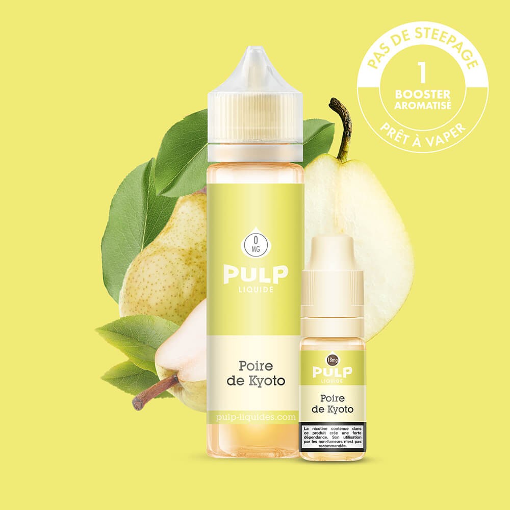 Pack Poire de Kyoto PULP 60 mL en 3 mg/mL