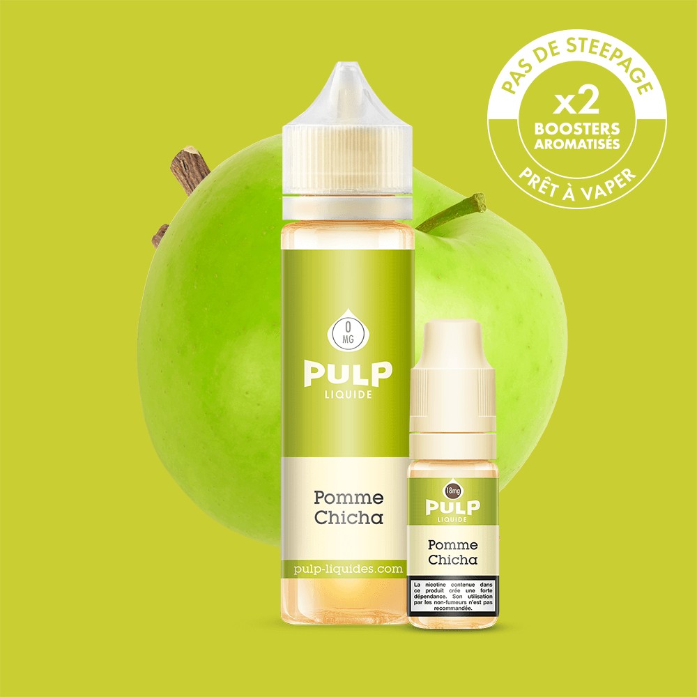 Pack Pomme Chicha PULP 60 mL en 6 mg/mL