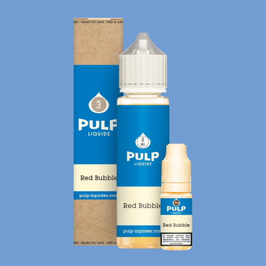 Pack Red Bubble PULP 60 mL en 3 mg/mL