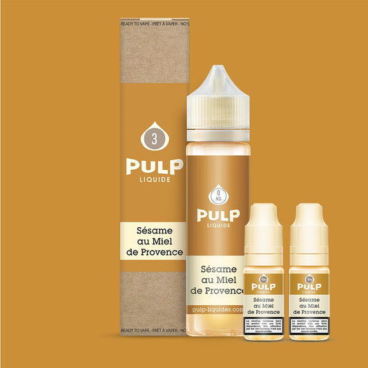 Pack Sésame au Miel de Provence PULP 60 mL en 6 mg/mL