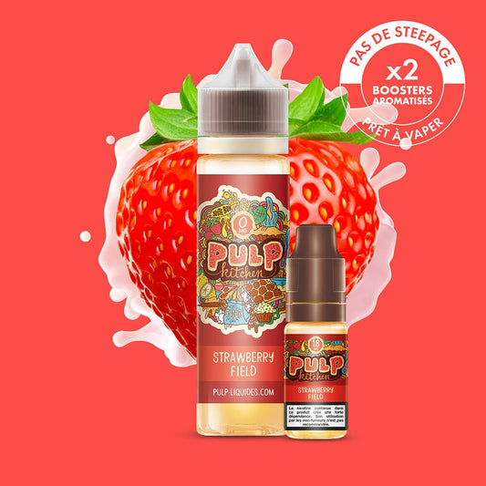 Pack Strawberry Field PULP Kitchen 60 mL en 6 mg/mL