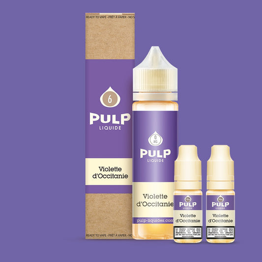 Pack Violette d'Occitanie PULP 60 mL en 6 mg/mL