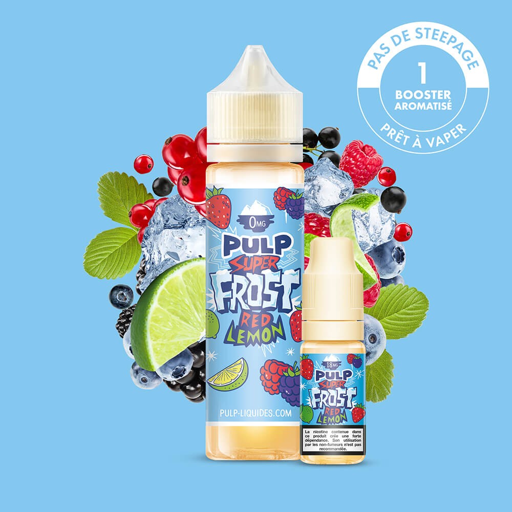 Pack Red Lemon PULP Super Frost 60 mL en 3 mg/mL