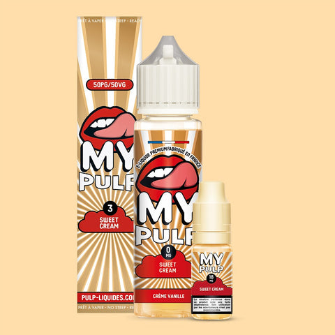 Pack Sweet Cream My Pulp 60 mL en 3 mg/mL