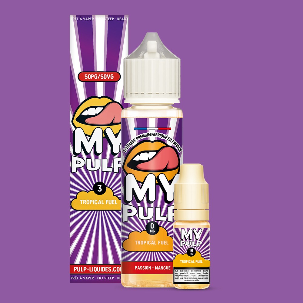 Pack Tropical Fuel My Pulp 60 mL en 3 mg/mL