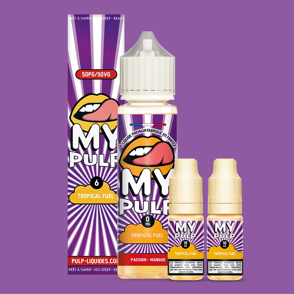 Pack Tropical Fuel My Pulp 60 mL en 6 mg/mL