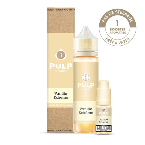 Pack Vanille Extrême PULP 60 mL en 3 mg/mL