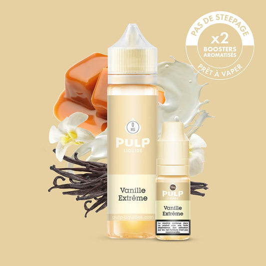 Pack Vanille Extrême PULP 60 mL en 6 mg/mL