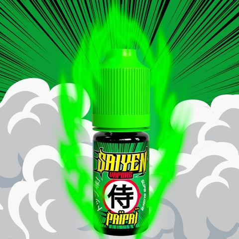 E-liquide Paipai Swoke Saiyen Vapors, flacon de 10 mL