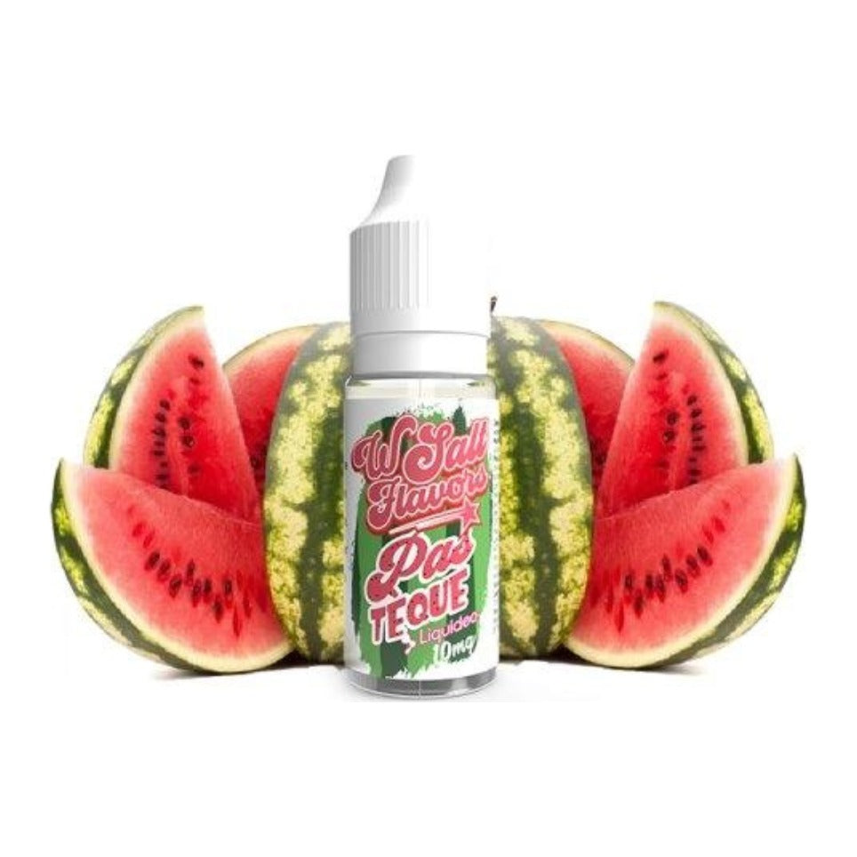 E-liquide Pastèque Liquideo Wsalt Flavors aux sels de nicotine, flacon de 10 mL