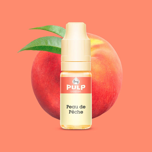 E-liquide Peau de Pêche PULP, flacon de 10 mL
