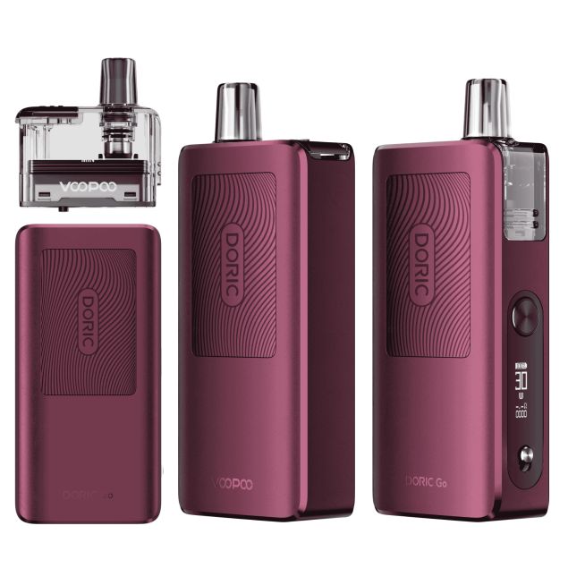 Pod Doric Go Voopoo Wine Red