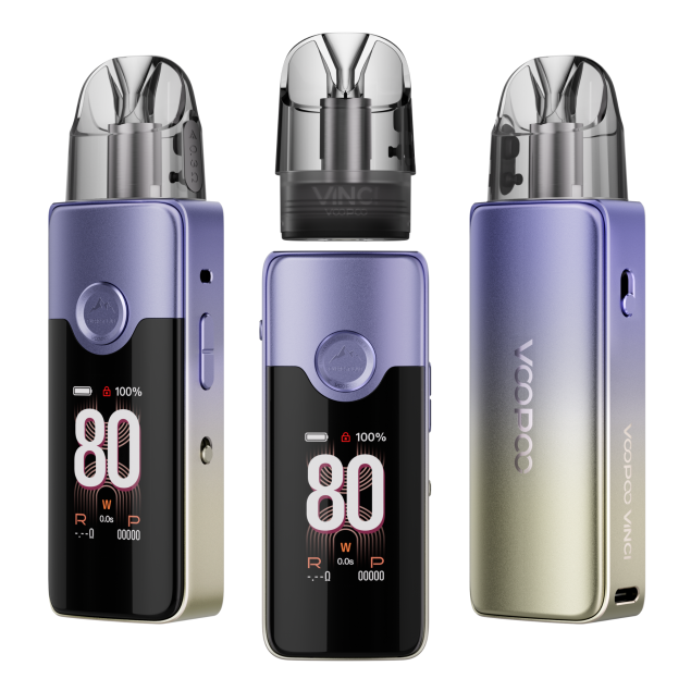 Pod Vinci E80 Voopoo Purple Gold Gradient