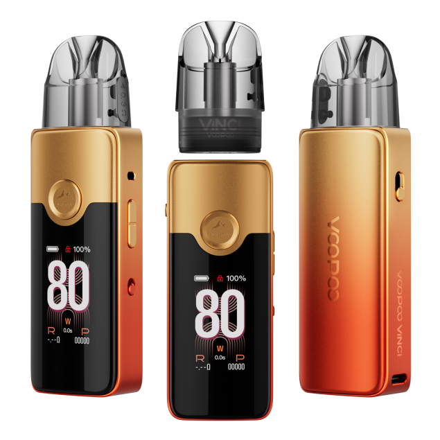 Pod Vinci E80 Voopoo Orange Red Gradient