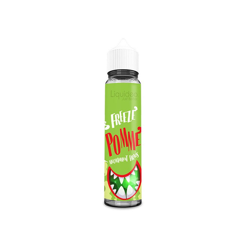 E-liquide Pomme Liquideo Freeze, flacon de 50 mL