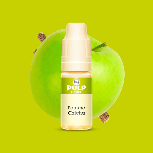 E-liquide Pomme Chicha PULP, flacon de 10 mL