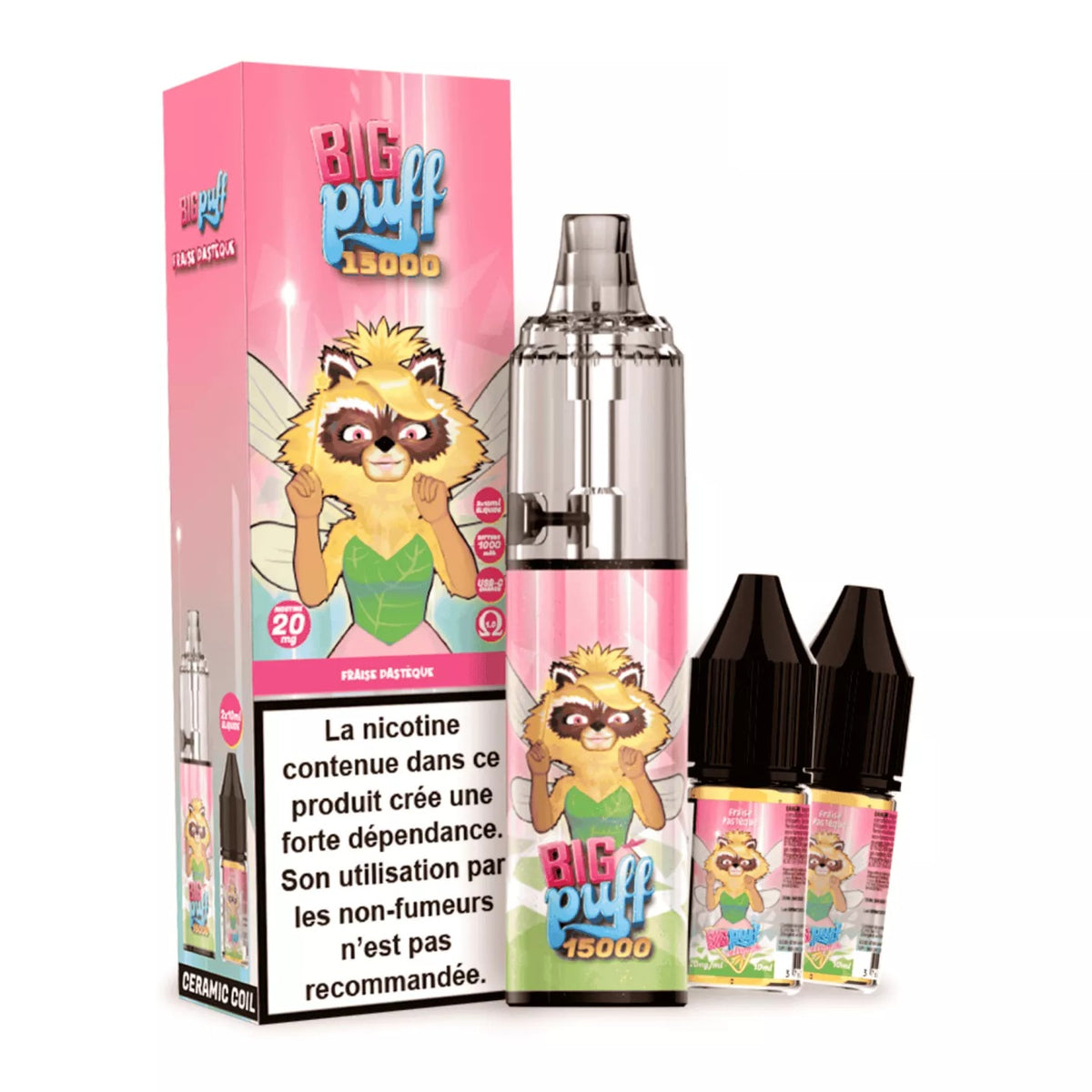Kit Tornado Big Puff Fraise Pastèque