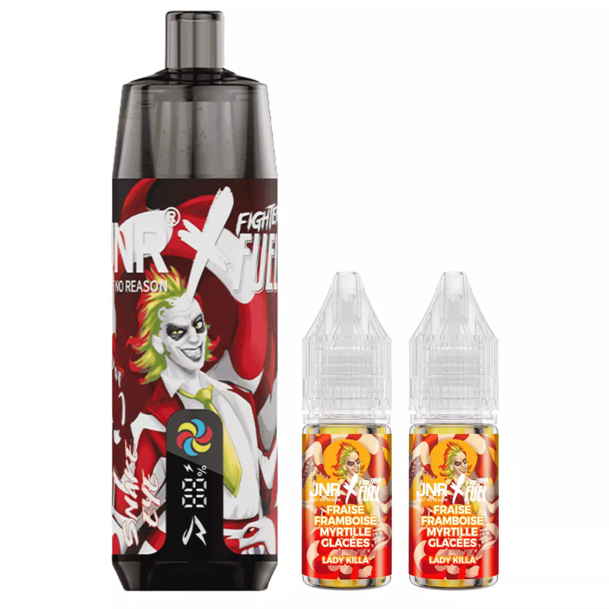 Kit Shisha Plus JNR x Fighter Fuel Snake Eye