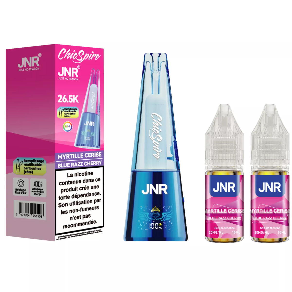 Kit Chicspire JNR Myrtille Cerise