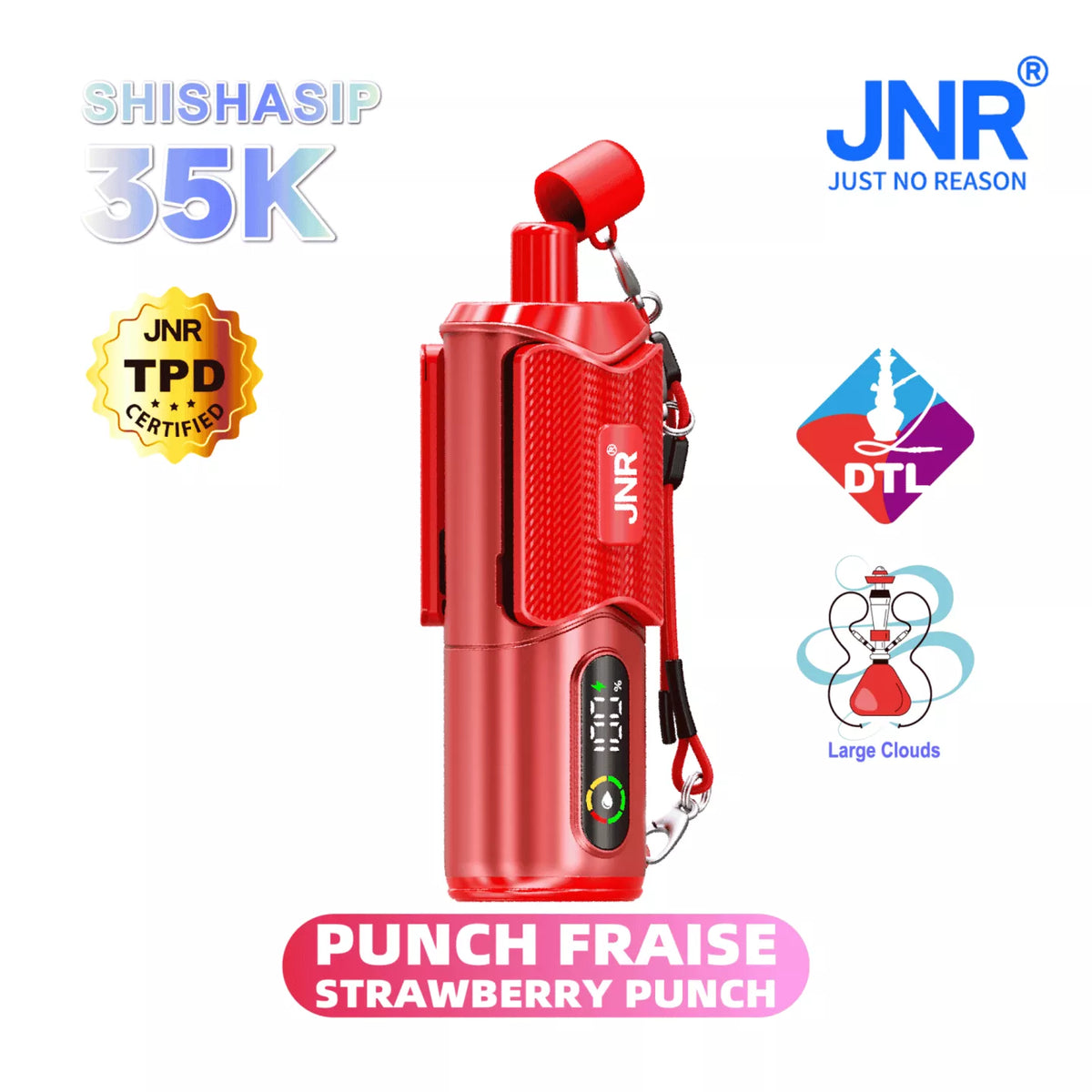 Kit ShishaSip JNR Strawberry Punch