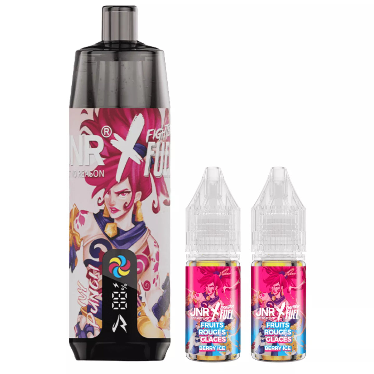 Kit Shisha Plus JNR x Fighter Fuel Ivy Punch