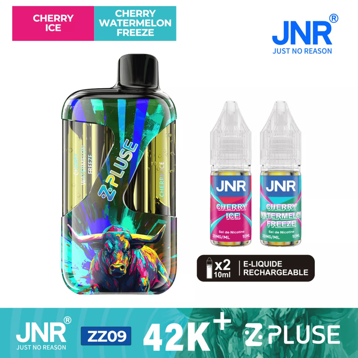 Kit Z Pluse JNR Cherry Ice/Cherry Watermelon Freeze