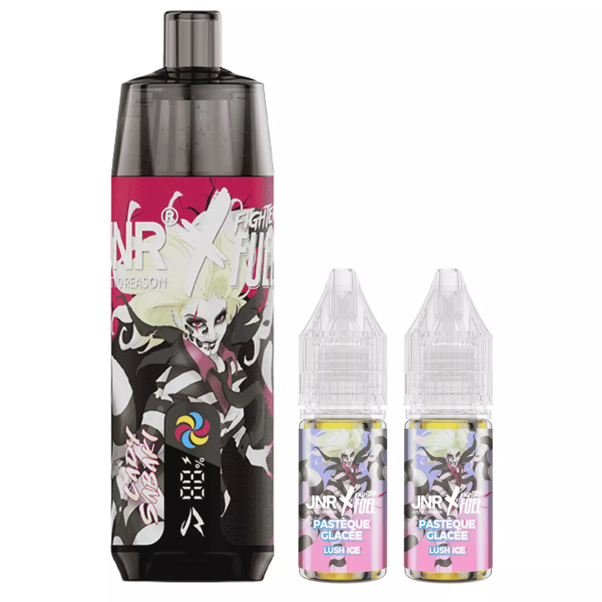 Kit Shisha Plus JNR x Fighter Fuel Lady Sabaki