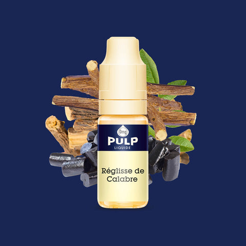 E-liquide Réglisse de Calabre PULP, flacon de 10 mL