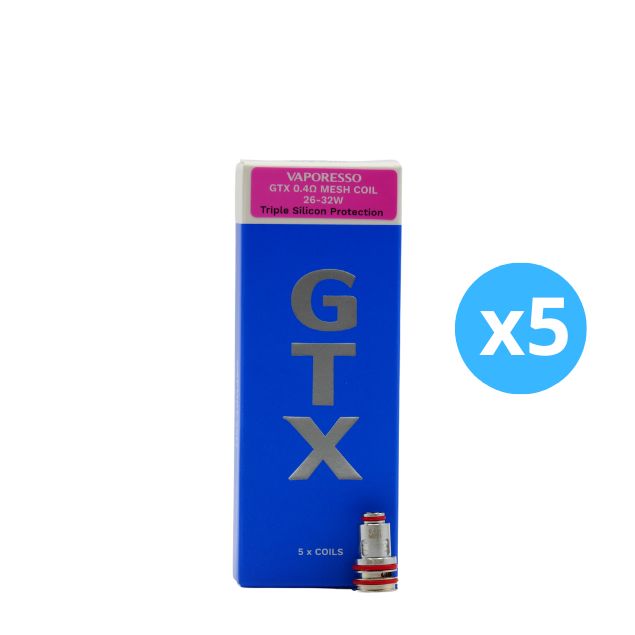 Résistance GTX Coils Vaporesso Mesh 0,40 Ohm