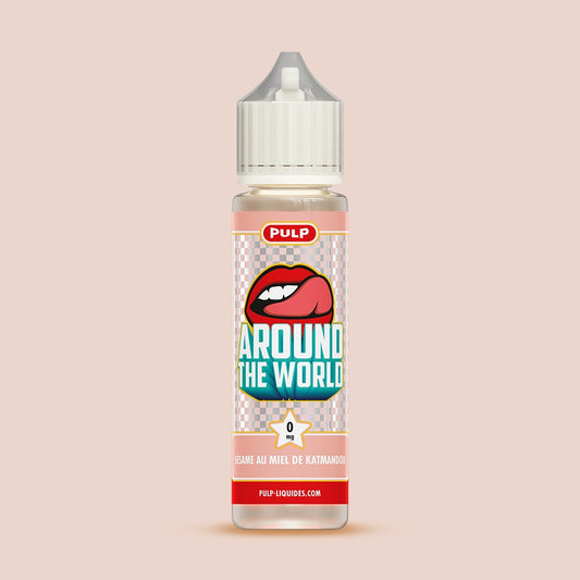 E-liquide Sésame au Miel de Katmandou PULP Around the World, flacon de 50 mL