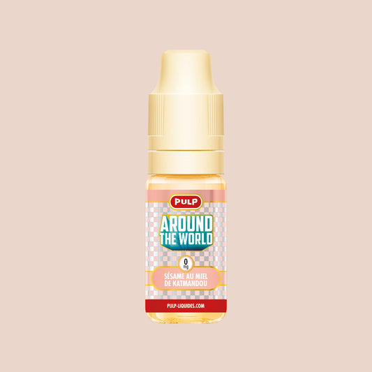 E-liquide Sésame au Miel de Katmandou PULP Around the World, flacon de 10 mL