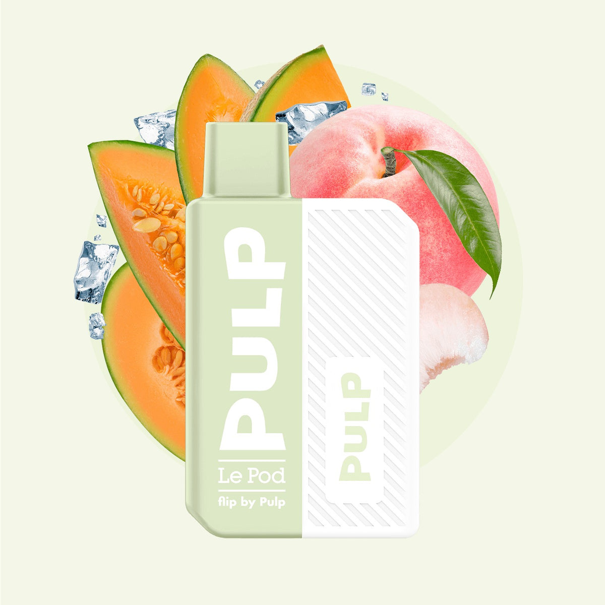 Starter kit Le Pod Flip PULP Pêche Melon