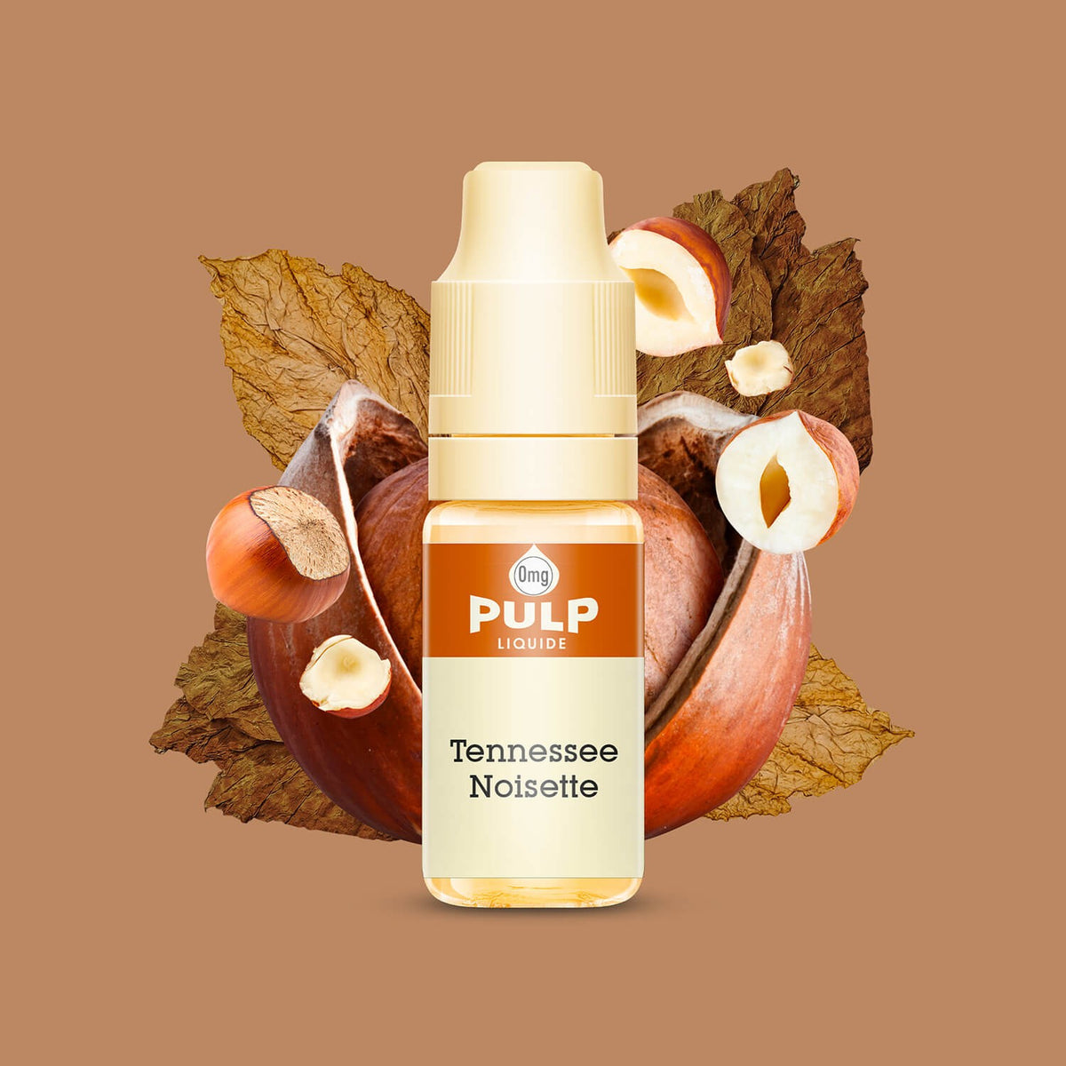 E-liquide Tennessee Noisette PULP, flacon de 10 mL